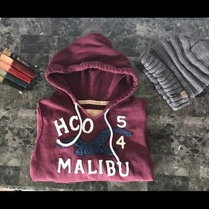 Men’s Medium Red Hollister Hoodie